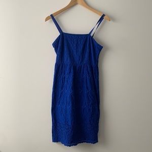 Royal Blue Old Navy Lace Dress